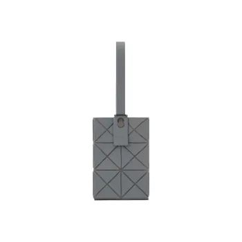 ISSEY MIYAKE Vinyl Chloride Resin Wallet Key Pouch Handbag Mini Women's Gray