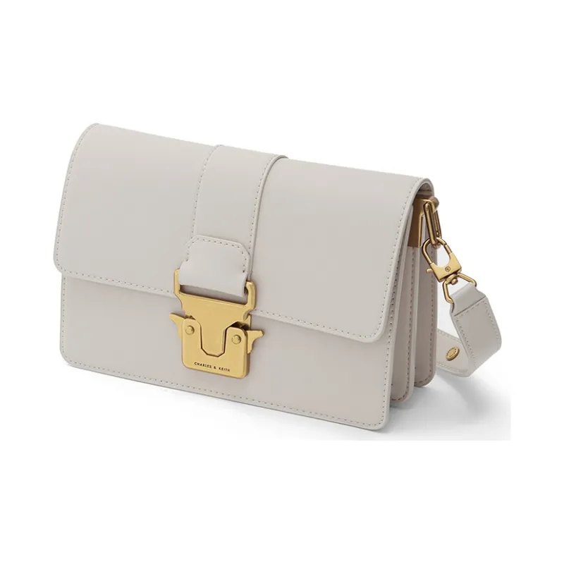 CHARLES&KEITH PU Small Square Bag, Crossbody Bag Women's Multicolor-10
