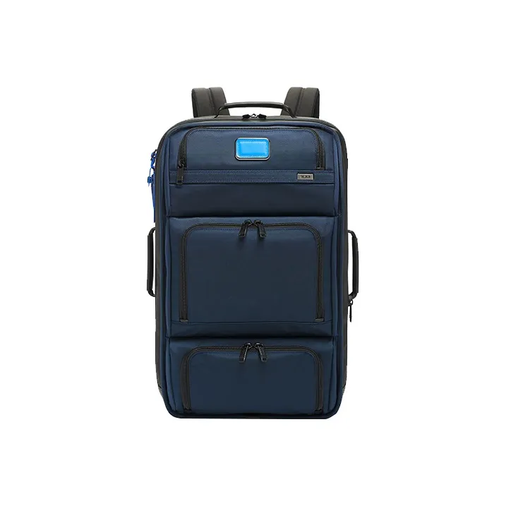 TUMI Alpha 3 Nylon Backpack Large Size Men's Marine Blue-0
