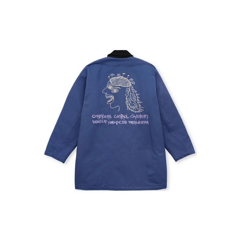 Brain Dead Jacket Men's Marine Blue-1