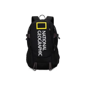 NATIONAL GEOGRAPHIC Fabric Travel Bag Backpack Regular Unisex Black