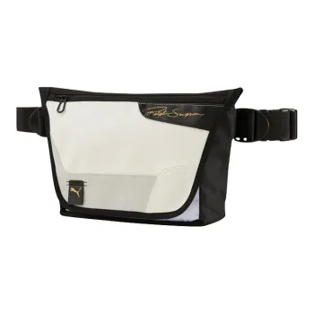 PUMA Ralph Sampson Textile Artificial Leather Messenger Bag Crossbody Bags Shoulder Bags Unisex White