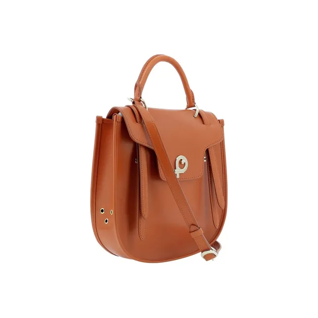Fontana Milano 1915 Cow Leather Handbag Women's Brown-2