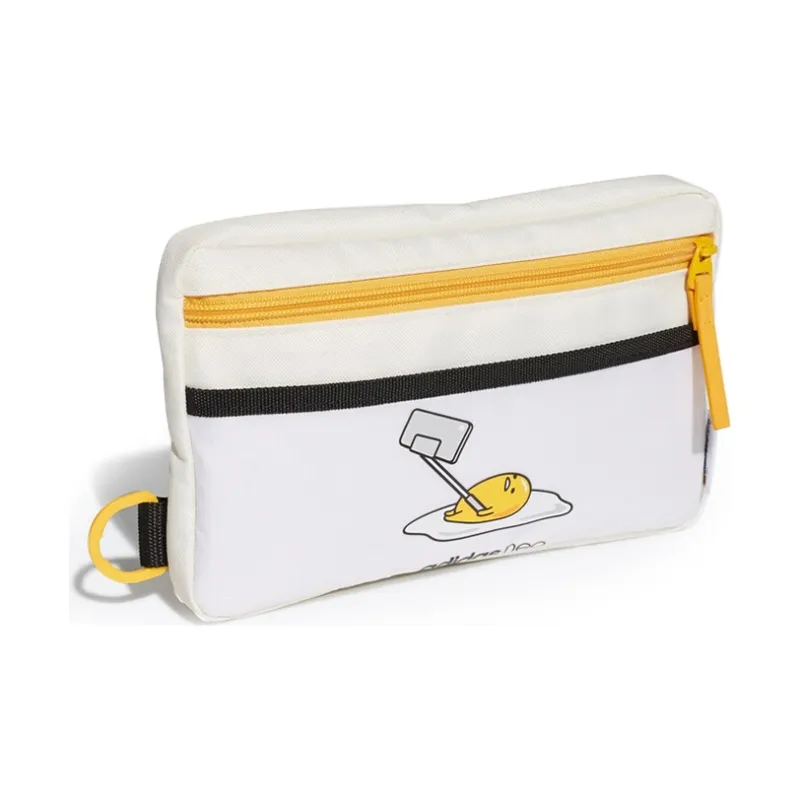 Adidas Gudetama Collaboration Polyester Shoulder Bag, Crossbody Bag Regular Unisex Ecru-1