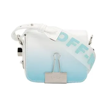 OFF WHITE Degrade Baby Flap Bag Light Blue