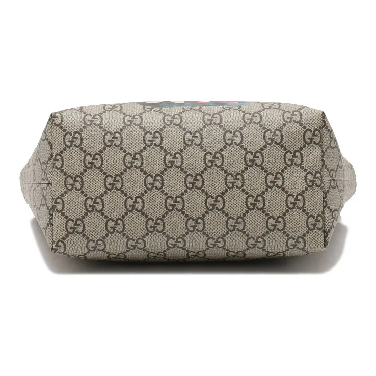 GUCCI Yuko Higuchi Yuko Higuchi Co-Branded Canvas With Leather Tote Bag Shopping Bag Handbag Kids' Bags Kids' Ebony/Red-3