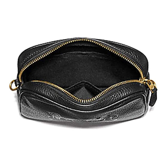 COACH Jes Leather Camera Bags Crossbody Bags Mini Women's Peach Pink-3