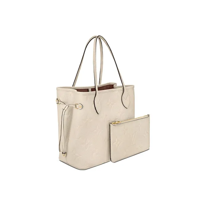 LOUIS VUITTON Neverfull Mm Creme-1