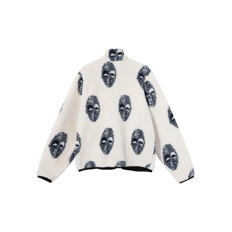 Stussy Mask Jacquard Sherpa-1