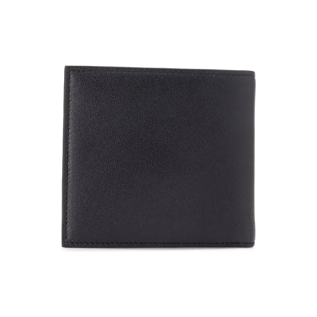Valentino Cow Leather Wallet Men's Black-1