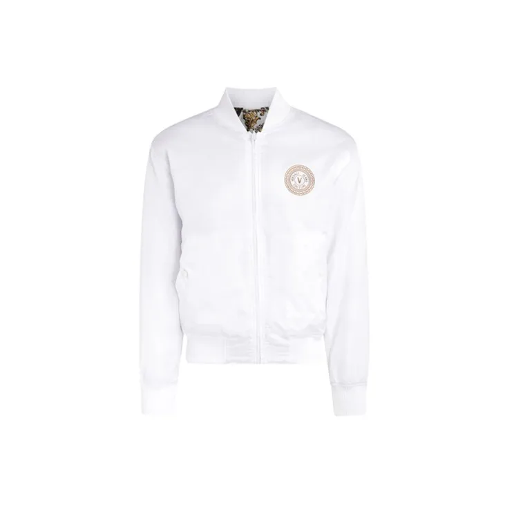 VERSACE JEANS COUTURE Reversible Jacket Men's White-2