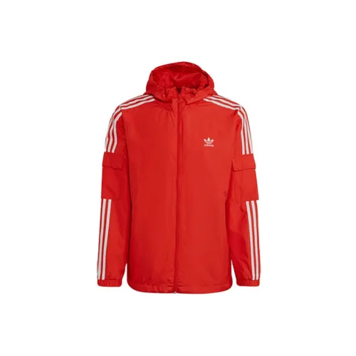 Adidas Jackets Men Bright Pink Fluorescent