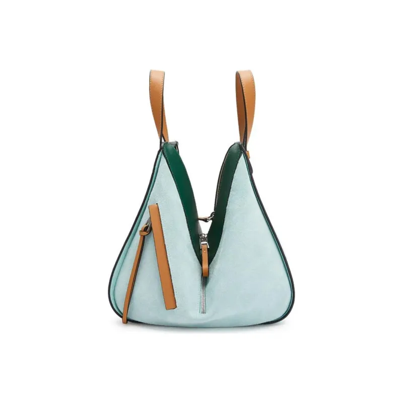 LOEWE Hammock Calfskin Hammock Bag Handbag Shoulder Bag Crossbody Bag Women's Mint/Multicolor-2
