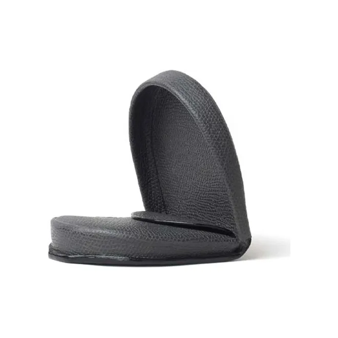 Valextra Calfskin Coin Purse Unisex Smoke Gray-2