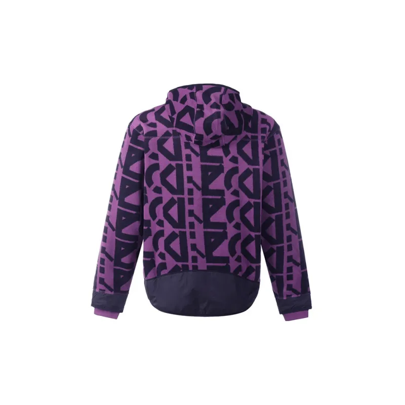 KENZO Allover Monogram Zipped Hoodie-1
