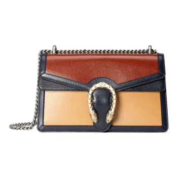 GUCCI Dionysus Leather Crossbody Bag, Shoulder Bag Women's