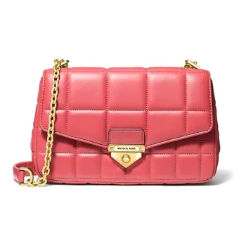 MICHAEL KORS Soho Sheepskin Crossbody Bag, Shoulder Bag Tubas Women's Pink