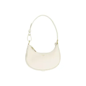 CELINE AVA Smooth Cow Leather Handbag, Shoulder Bag, Handbag, Shoulder Bag Mini Women's White