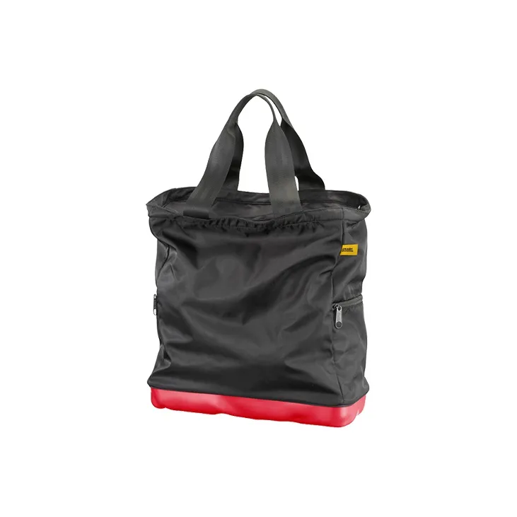 CrashBaggage Nylon Tote Bag, Shopping Bag, Shoulder Bag, Handbag Regular Unisex Red/Yellow/Blue/Black-6