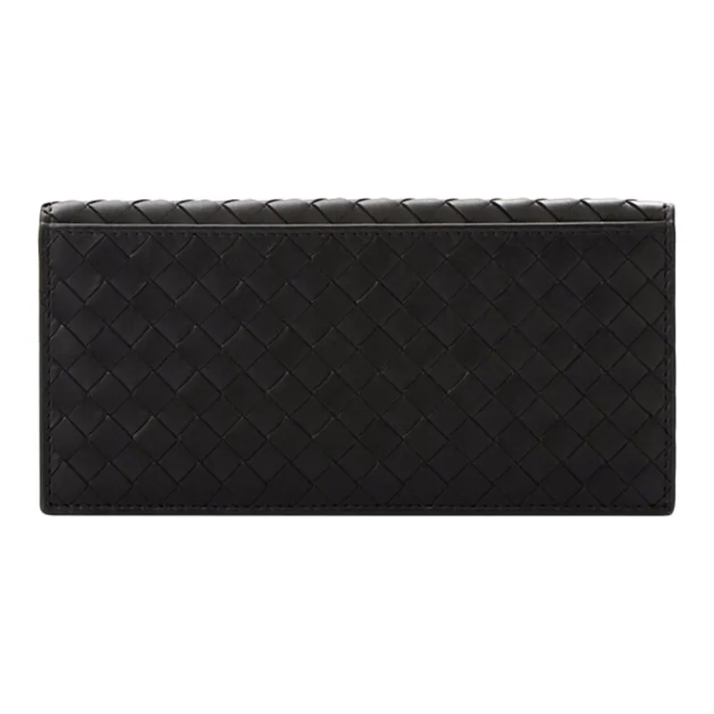 Bottega Veneta Cow Leather Wallet Men's Black-3