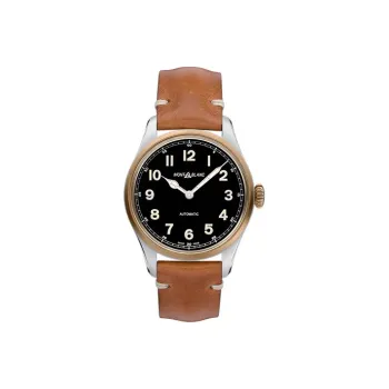 MONTBLANC Automatic Mechanical Movement Men's Watches Watch 40mm Black Dial Stainless Steel Case