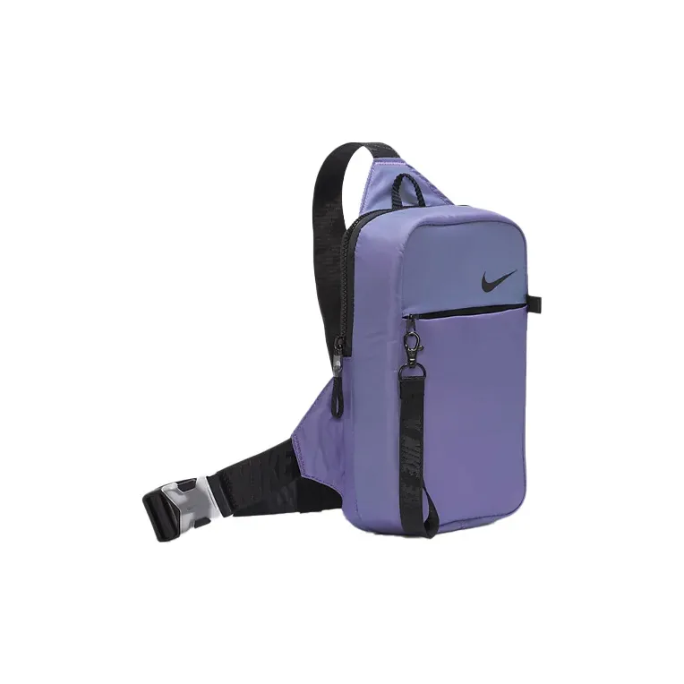 Nike Fabric Sling Bag Regular Unisex Wild Berry-1