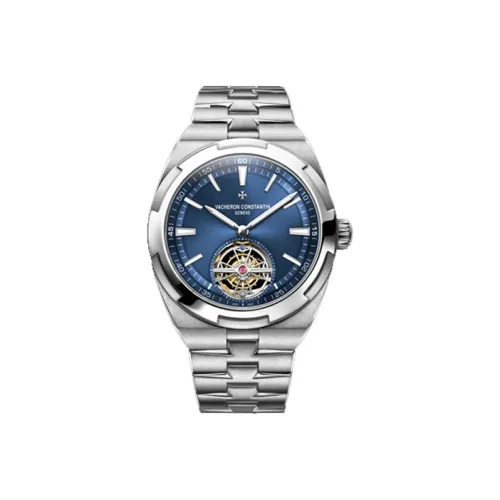 VACHERON CONSTANTIN Overseas Collection Automatic Mechanical Movement Men's Watches Watch 42.5mm Blue Dial