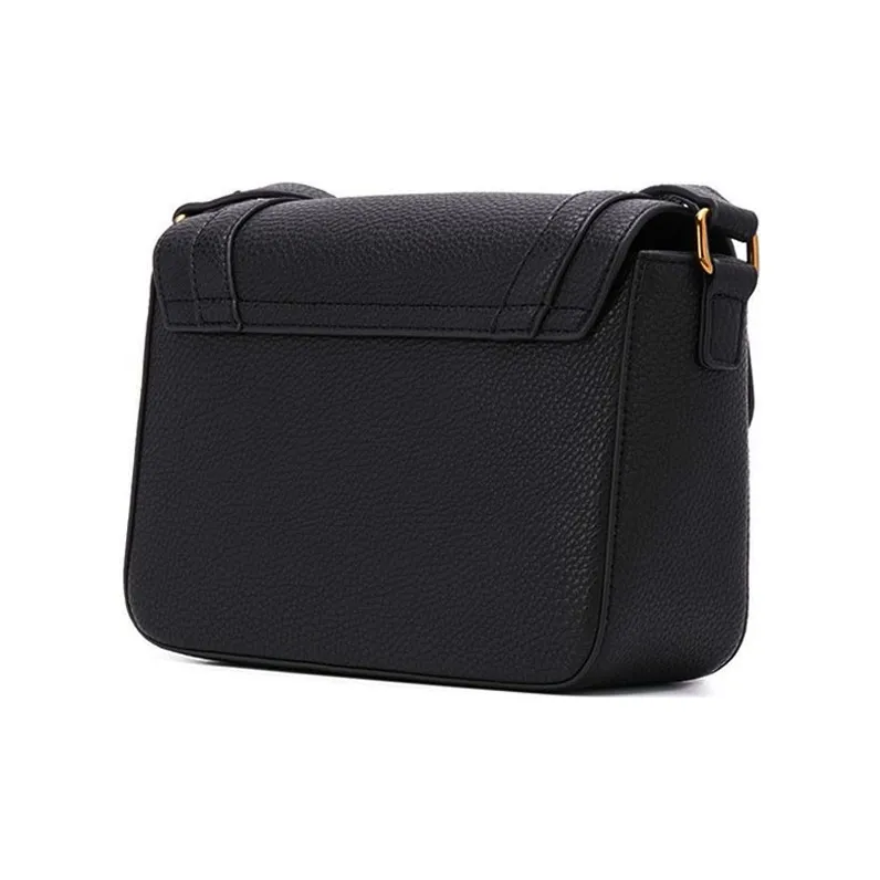 MOSCHINO Polyurethane Shoulder Bag Women's Black-3