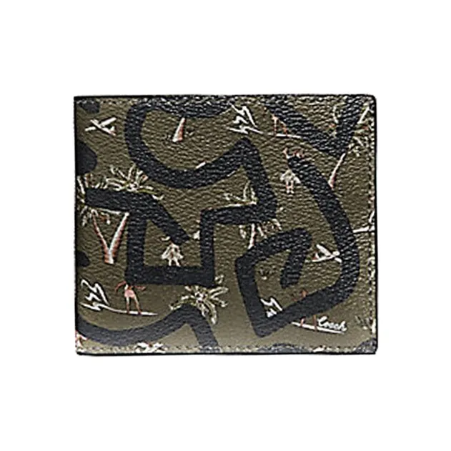 Keith Haring X COACH Billfold Wallet Wallets-0