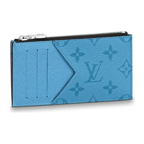 LOUIS VUITTON Coin Card Holder Denim