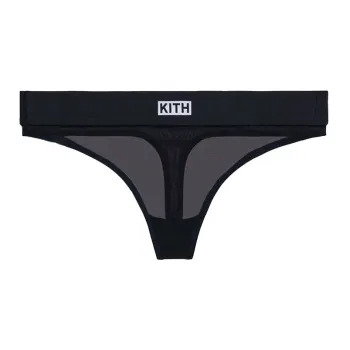 KITH Women's For Calvin Klein Mesh Thong 'Black'