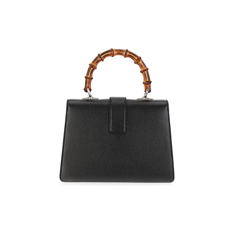 GUCCI Dionysus Leather Shoulder Bag Crossbody Bag Handbag Medium Size Women's Black-1