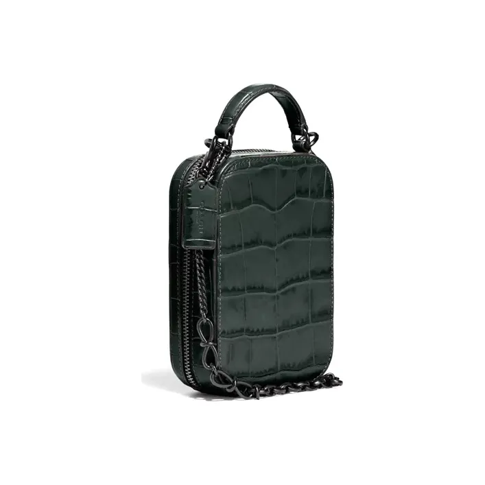 COACH Alie Makeup Bags Green-1