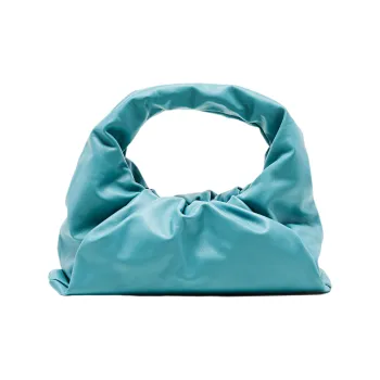Bottega Veneta Calfskin Handbag Regular Women's Blue