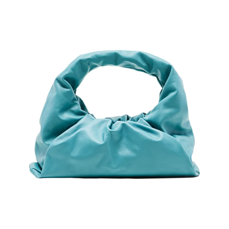 Bottega Veneta Calfskin Handbag Regular Women's Blue-0