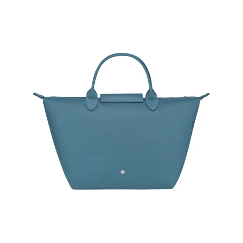 LONGCHAMP Le Pliage Club Canvas One Shoulder Handbags Medium Size Women's Blue-2
