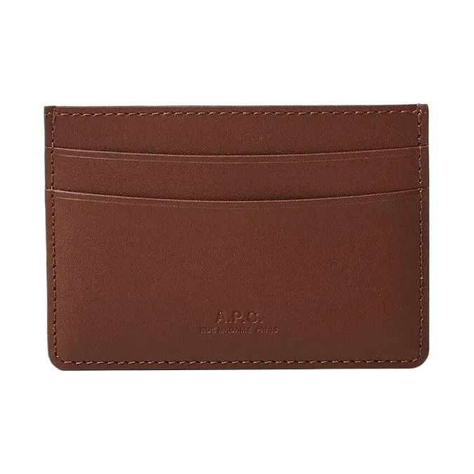 A.P.C André Logo Printed Cardholder-0