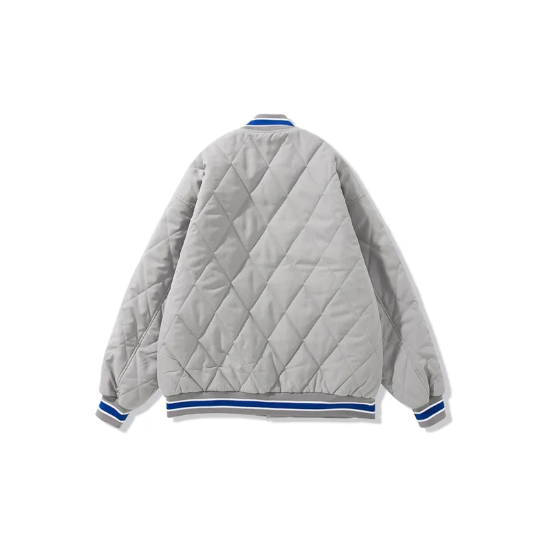 MPUX Baseball Collar Loose Fit Puffer Jacket Unisex-11