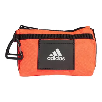 Adidas Polyester Clutches Handbags Small Size Unisex Red