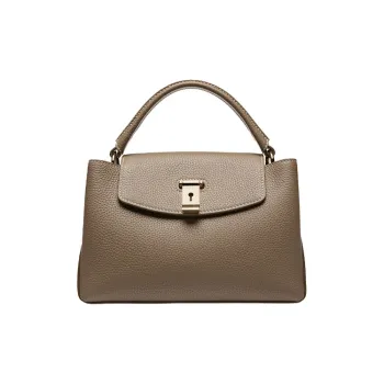 BALLY Layka Cow Leather Crossbody Bags Handbags Small Size Women's Brown