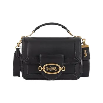 COACH Hero Cow Leather Handbag, Crossbody Bag Small Size Women's