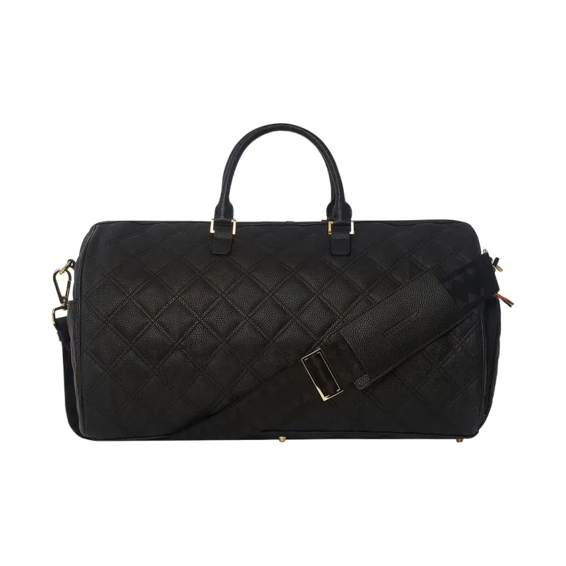 SPRAYGROUND Leather Travel Bag Regular Men's Black-2