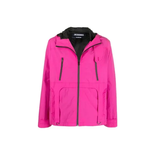 Jacquemus Jackets Men Fluorescent Pink