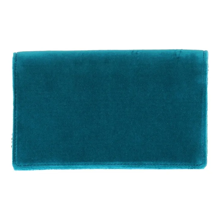 GUCCI Dionysus Velvet Shoulder Bag, Crossbody Bag Extra Mini Women's Peacock Green-5