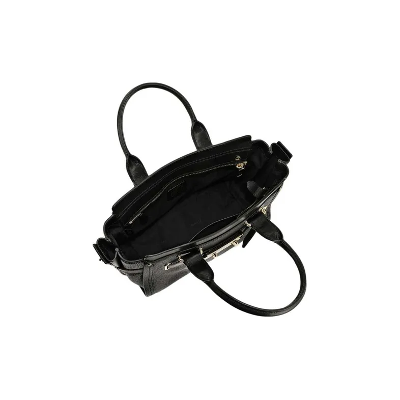 COACH Swagger Cow Leather Shoulder Bag, Crossbody Bag, Handbag Tubas Women's Black-4