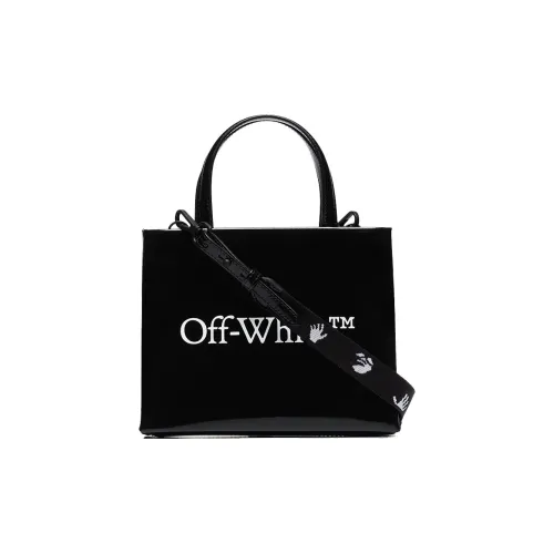 OFF-WHITE Mini Box Bag Black/White