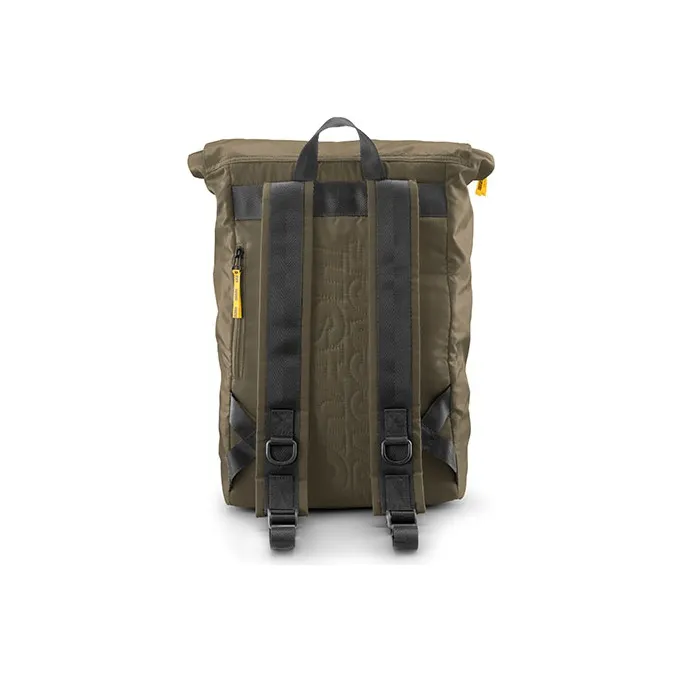 CrashBaggage Nylon Laptop Bag Parachute Backpack Double Shoulder Backpack Regular Unisex Multicolor-10