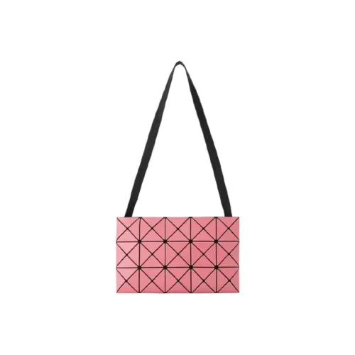 ISSEY MIYAKE Polyethylene Resin Pillow Bag, Crossbody Bag, Shoulder Bag Women's Pink