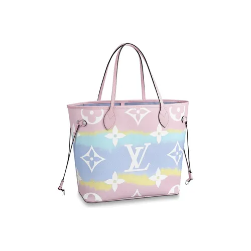 LOUIS VUITTON Neverfull LV Escale MM Pastel