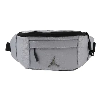 Jordan Polyester Sling Bag Crossbody Bag Fanny Pack Regular Unisex Gray